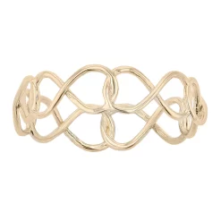 Au Naturale 14k Yellow Gold Infinity Ring