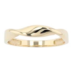 Au Naturale 14k Yellow Gold Twisted Band Ring
