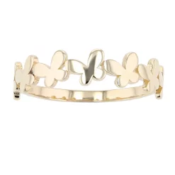 Au Naturale 14k Gold Butterflies Ring