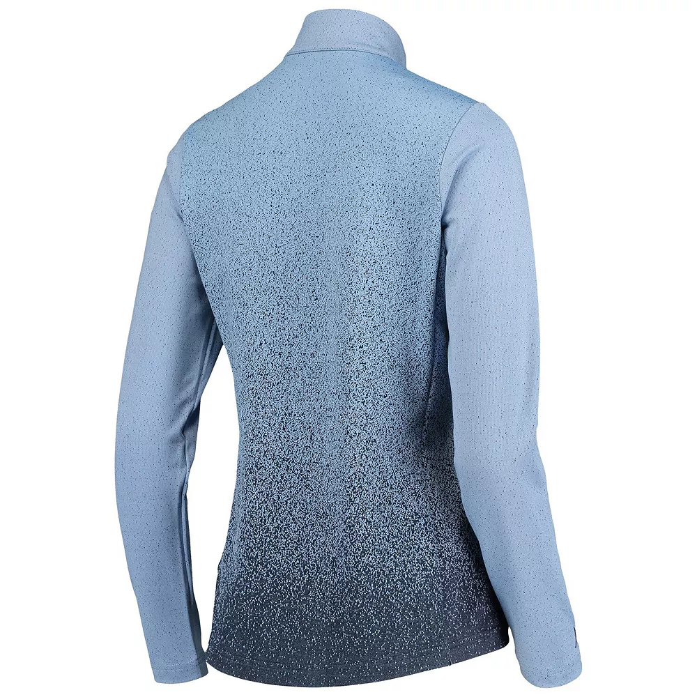 Women's Antigua Blue/Deep Sea Blue Seattle Kraken Guide Full-Zip Jacket - Image 4