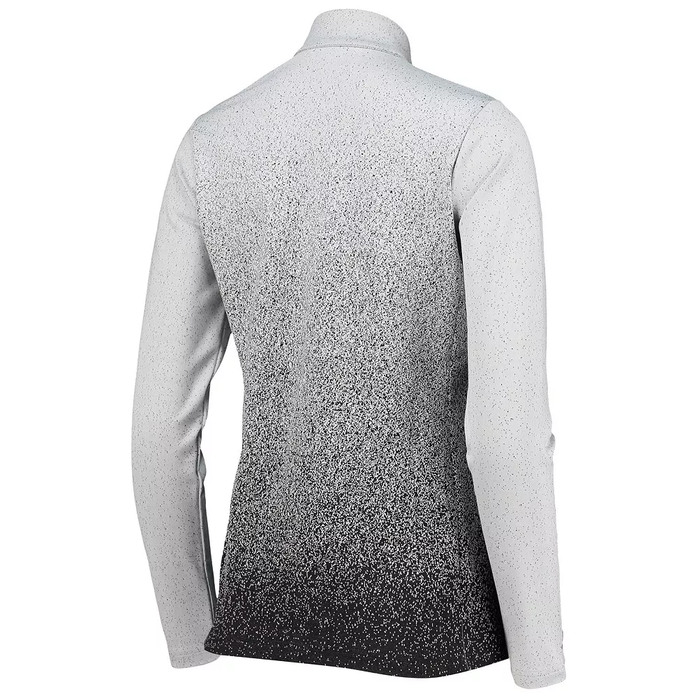 Women's Antigua White/Black Atlanta United FC Guide Full-Zip Jacket - Image 4