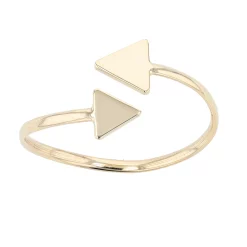 Au Naturale 10k Gold Double Arrows Ring