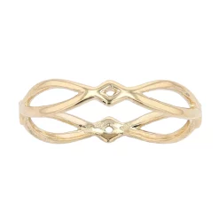 Au Naturale 14k Gold Marquise Ring