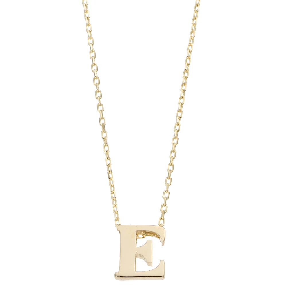 Au Naturale 14k Gold Initial Pendant Necklace - Image 18