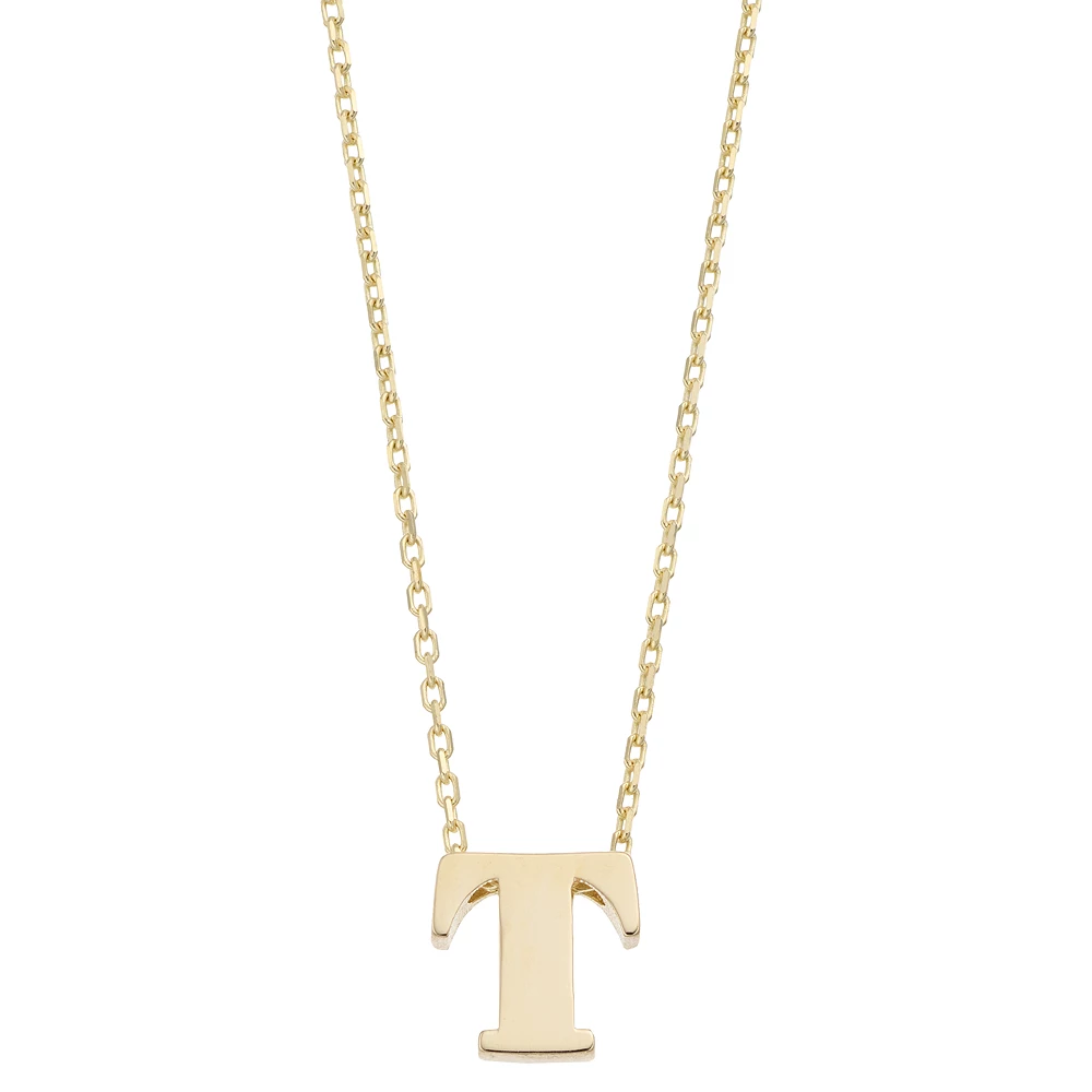 Au Naturale 14k Gold Initial Pendant Necklace - Image 2