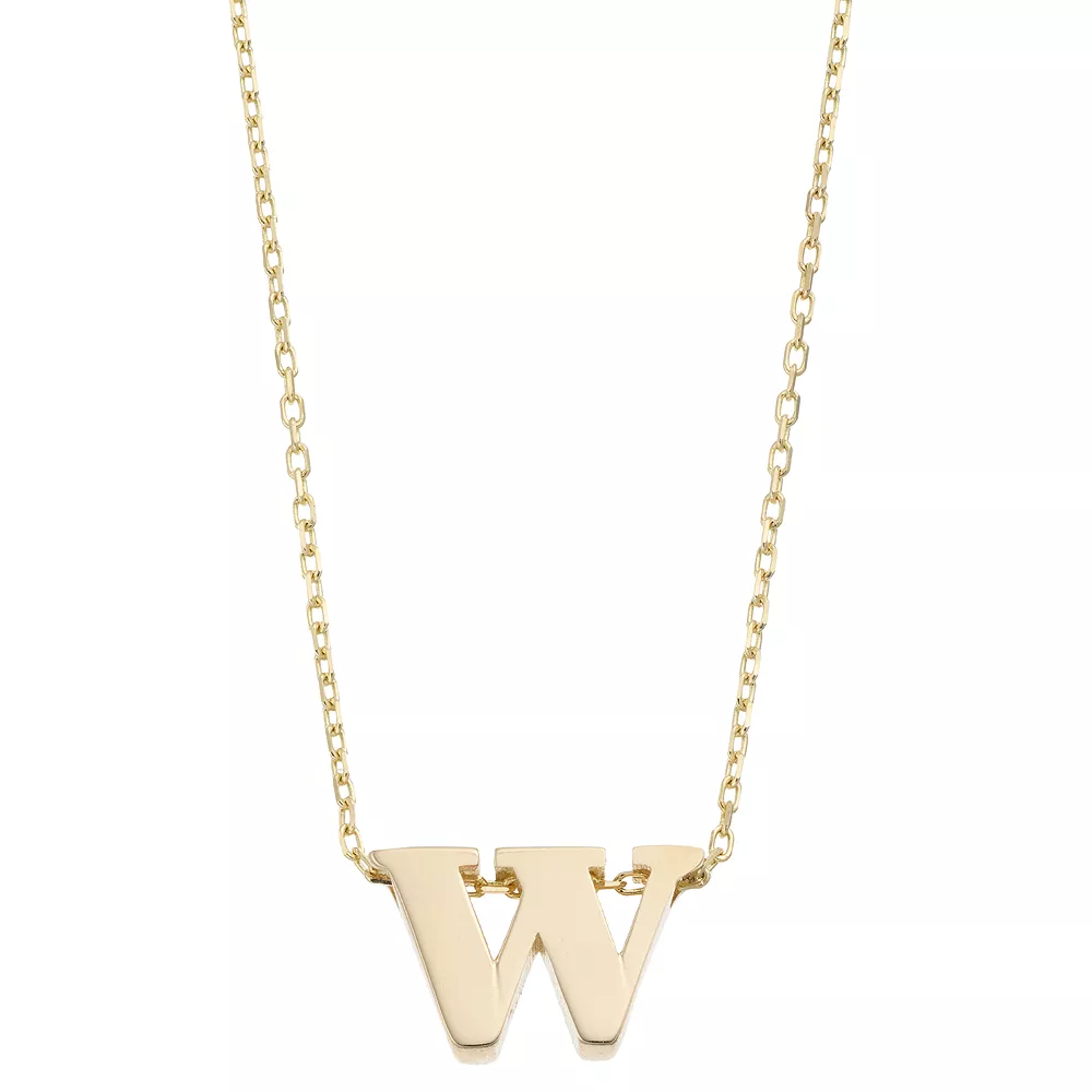 Au Naturale 14k Gold Initial Pendant Necklace - Image 16