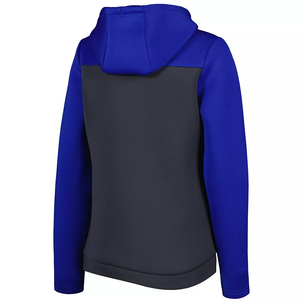 Women's Antigua Blue/Gray Toronto Maple Leafs Protect Full-Zip Jacket - Image 4